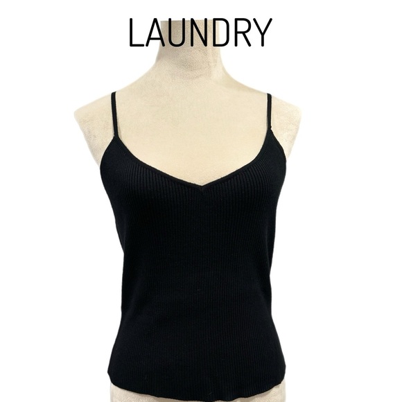 Laundry by Shelli Segal Ribbed Camisole - Picture 1 of 5
